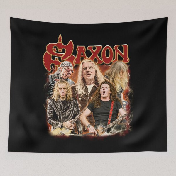 Item preview, Saxon - English heavy metal band designed and sold by BonitaAdamsonCo.