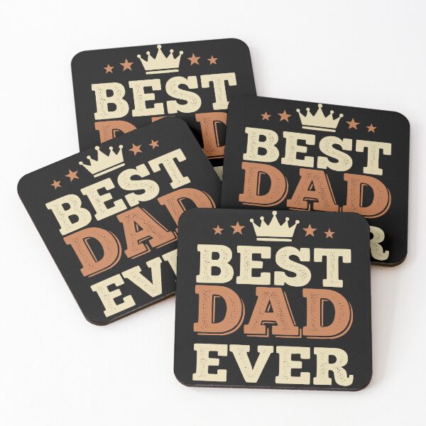 Item preview, Vintage Best Dad Ever Crown Retro Typography designed and sold by Imaginationbeyond.