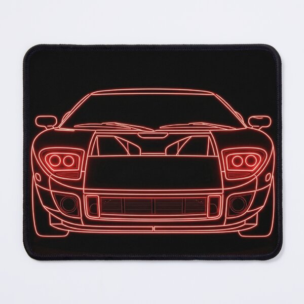 Item preview, Heritage American Mid-Engine Supercar Neon designed and sold by KeremYurtseven.