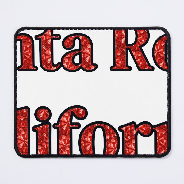 Item preview, Santa Rosa California City Name With Red Rhinestone designed and sold by TheIconSmith.