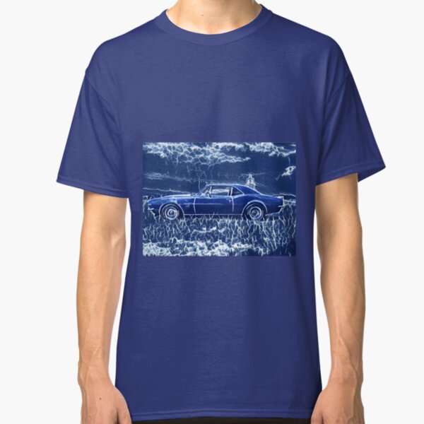 1967 Chevrolet Camaro SS Blue Electric Classic T-Shirt