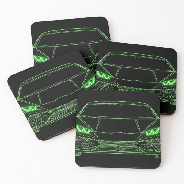 Item preview, Aggressive Modern V10 Supercar Neon designed and sold by KeremYurtseven.