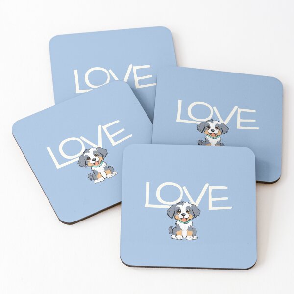 Item preview, Love dogs -  Smiling Sam designed and sold by Teacuppupdesign.