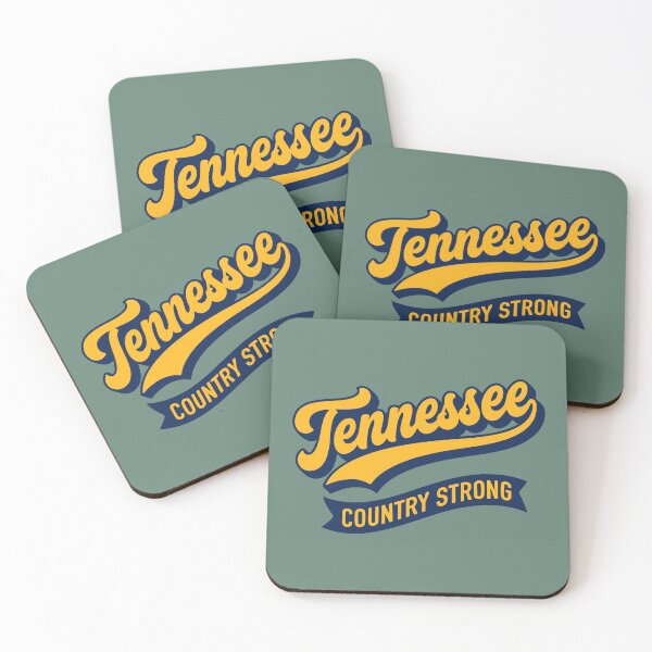 Item preview, Tennessee Country Strong - Retro Script State Pride designed and sold by Cozy-Old-Pub.