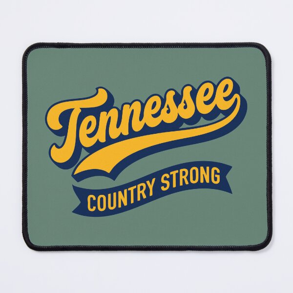 Item preview, Tennessee Country Strong - Retro Script State Pride designed and sold by Cozy-Old-Pub.
