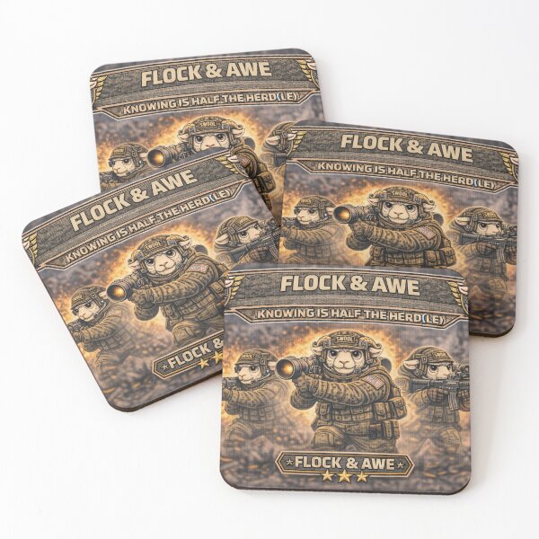 Item preview, Flock & Awe – Sheep-I Joe Heavy Firepower Parody designed and sold by Thpoar.