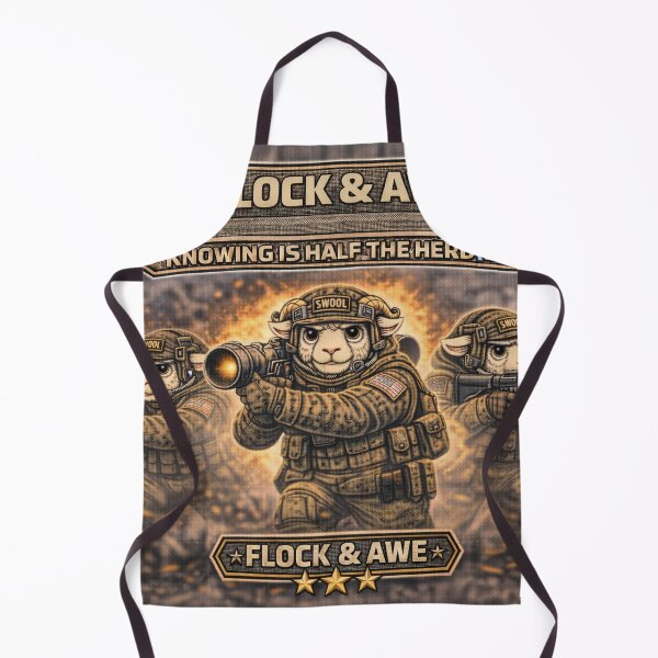 Item preview, Flock & Awe – Sheep-I Joe Heavy Firepower Parody designed and sold by Thpoar.