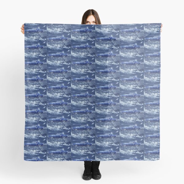 1967 Chevrolet Camaro SS Blue Electric Scarf