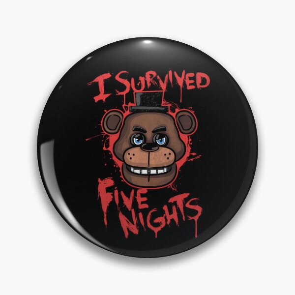 Item preview, I Survived Five Nights  designed and sold by finnartdesign.