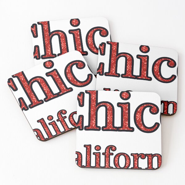 Item preview, Chico California City Name With Red Rhinestone designed and sold by TheIconSmith.