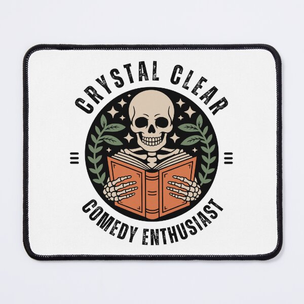 Item preview, Crystal clear comedy enthusiast designed and sold by Peerless-Prime.