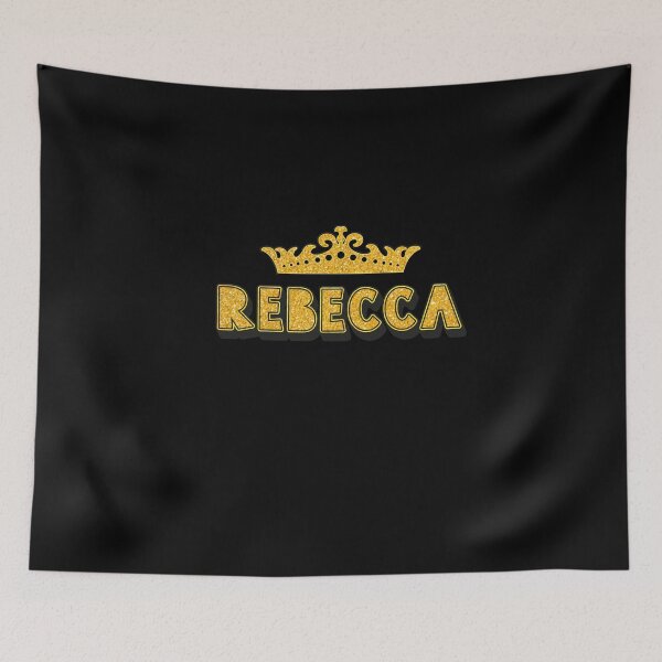 Item preview, Rebecca Personalized Funny Custom Name Crown Design designed and sold by Watsonarts.