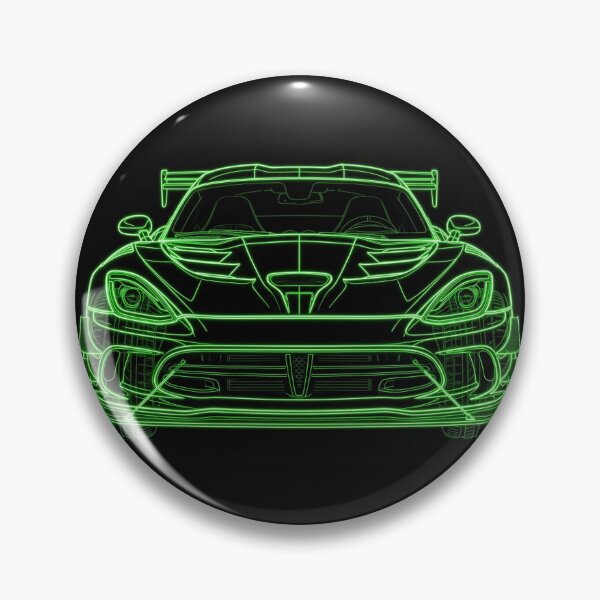 Item preview, Powerful American V10 Track Car Neon designed and sold by KeremYurtseven.