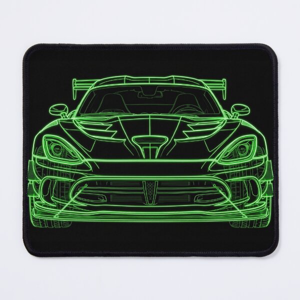 Item preview, Powerful American V10 Track Car Neon designed and sold by KeremYurtseven.