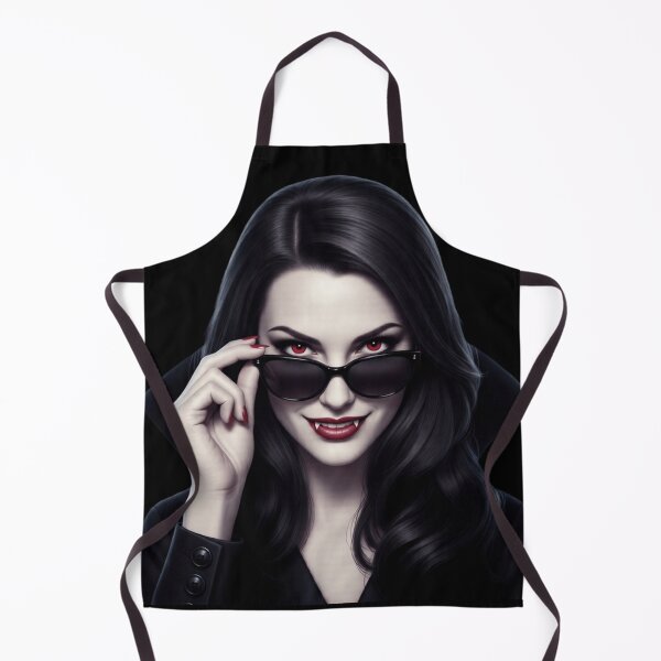 Item preview, Goth Vampire Woman with Sunglasses - Dark Noir Aesthetic designed and sold by Aetherium Studio Artworks.