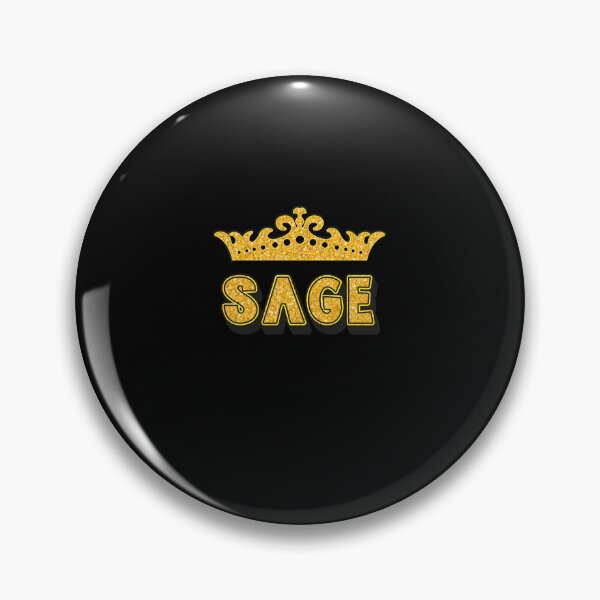 Item preview, Sage Personalized Funny Custom Name Crown Design designed and sold by Watsonarts.