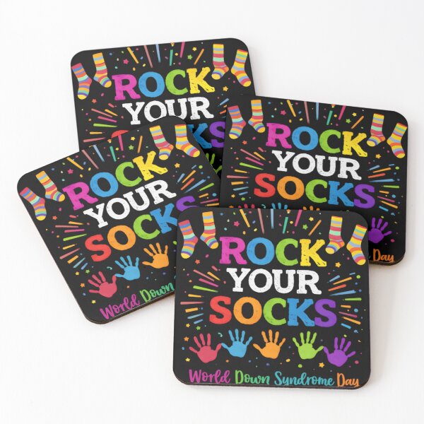 Item preview, Rock Your Socks World Down Syndrome Day Awareness Design designed and sold by Apoyorahi.