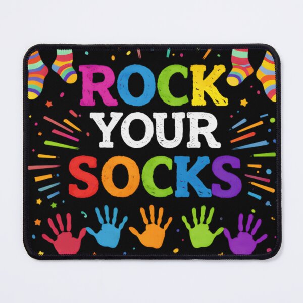 Item preview, Rock Your Socks World Down Syndrome Day Awareness Design designed and sold by Apoyorahi.