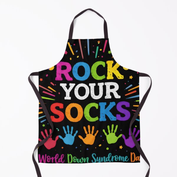 Item preview, Rock Your Socks World Down Syndrome Day Awareness Design designed and sold by Apoyorahi.
