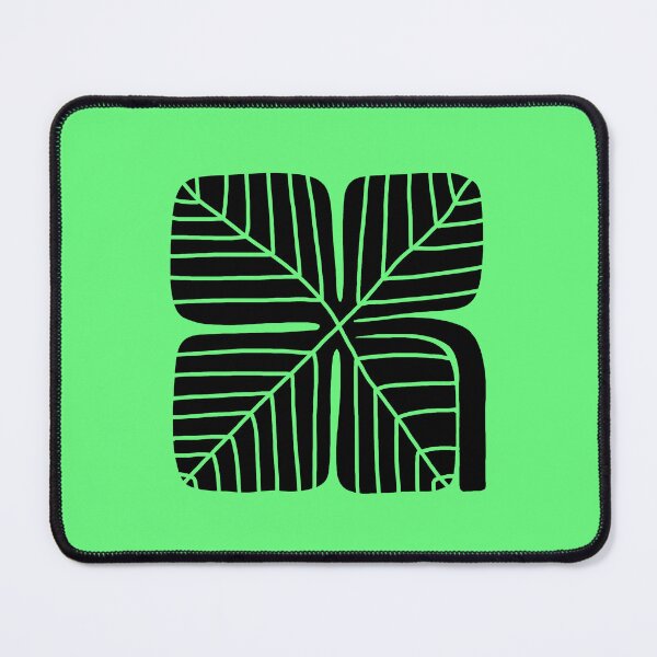 Item preview, Bold Lucky Clover Linocut Design designed and sold by Be-bored.