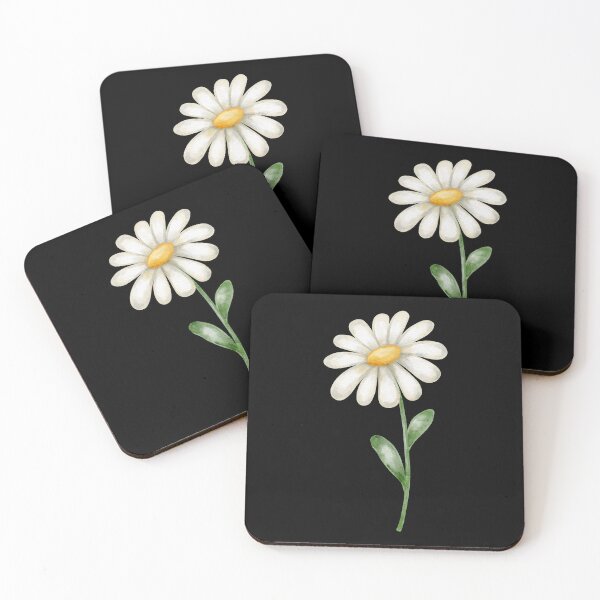 Item preview, White Daisy Floral Illustration designed and sold by alaoglu.