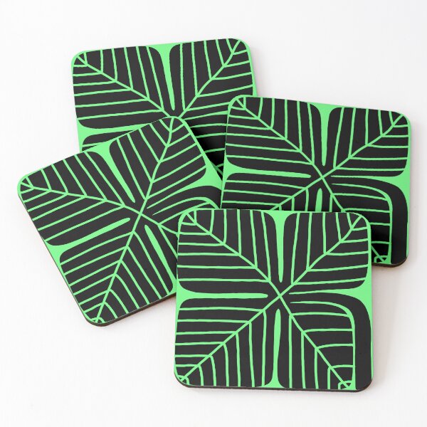 Item preview, Bold Lucky Clover Linocut Design designed and sold by Be-bored.