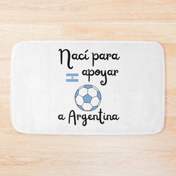 Item preview, Born to support Argentina soccer fan design  designed and sold by Tienda-Vane.