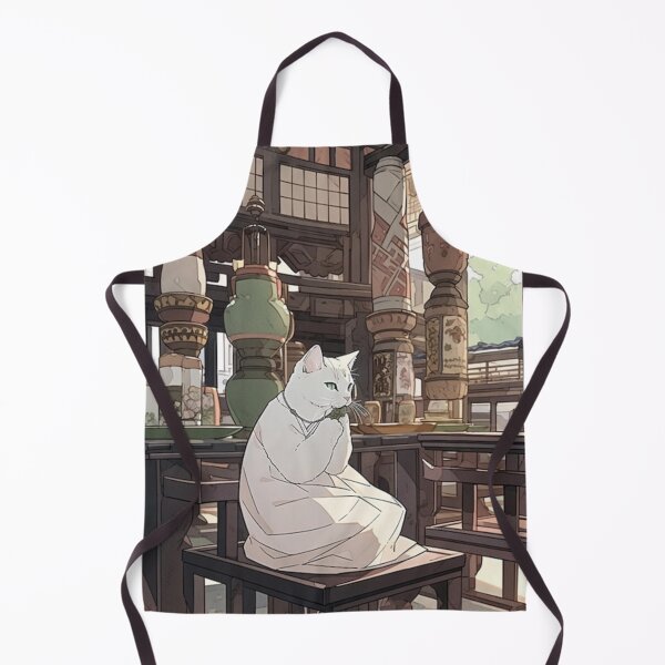 Item preview, Zen Cat – Peaceful Anime Aesthetic Scene designed and sold by EchoWave11.