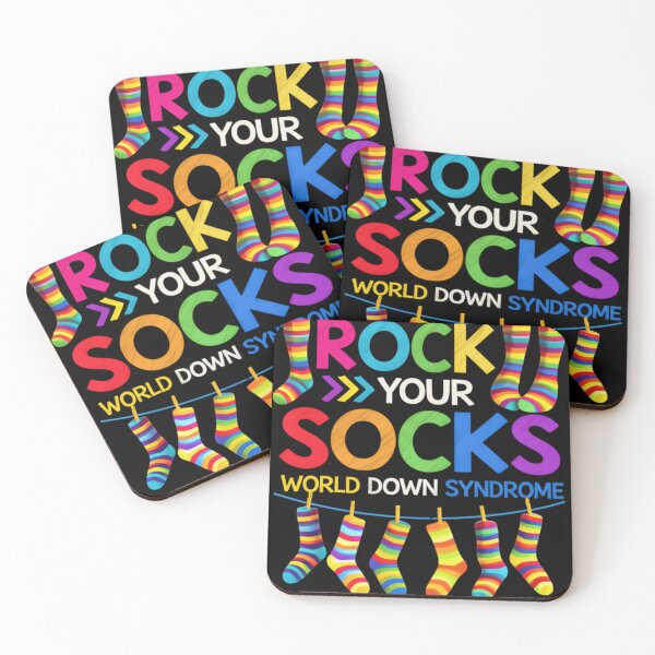 Item preview, Rock Your Socks Fun Mismatched Socks Awareness Design designed and sold by Apoyorahi.