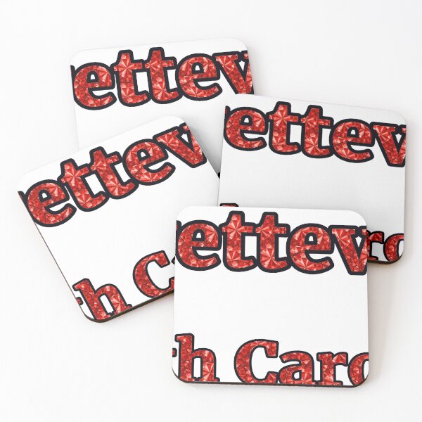 Item preview, Fayetteville North Carolina City Name With Red Rhinestone designed and sold by TheIconSmith.