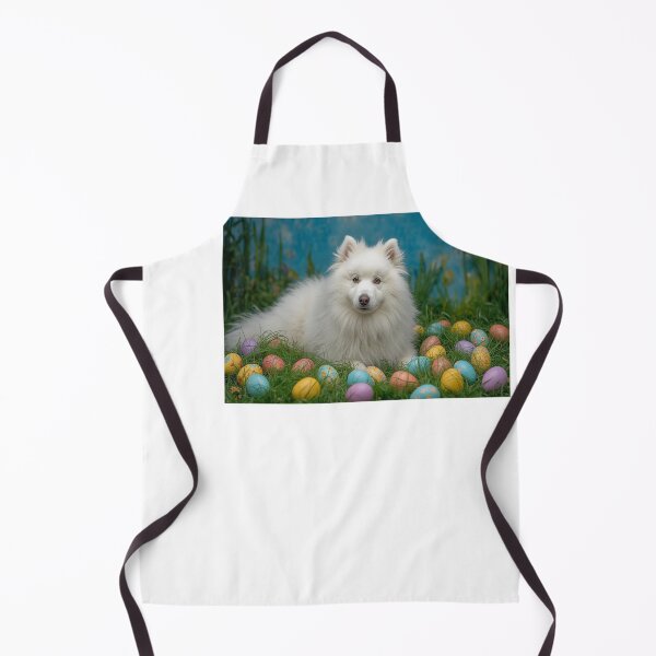 Item preview, Samoyed Easter Eggs – Cute Fluffy Dog Easter Design designed and sold by GoxyVision.