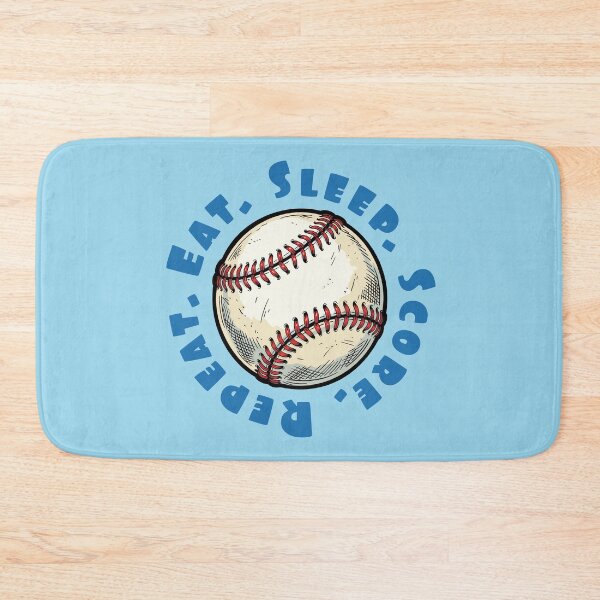 Item preview, Eat Sleep Score Repeat – Funny Baseball Player Design designed and sold by CARPIO Creations.