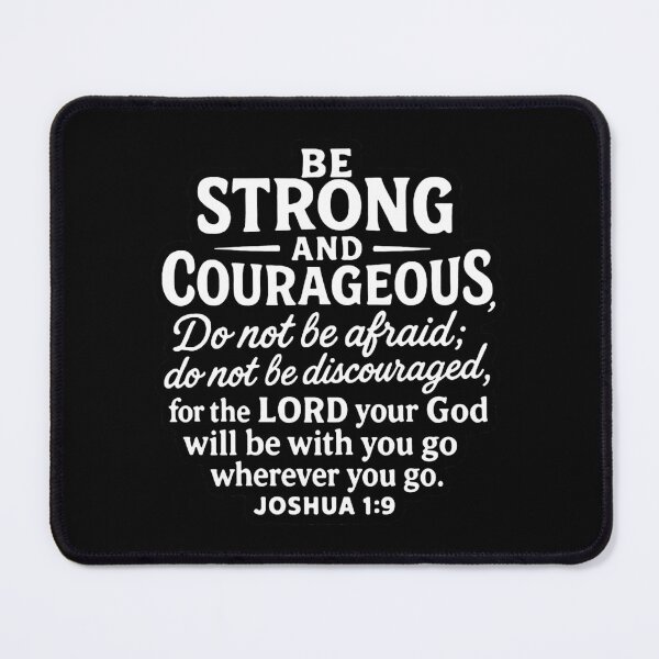 Item preview, Joshua 1:9 Be Strong and Courageous designed and sold by plushism.