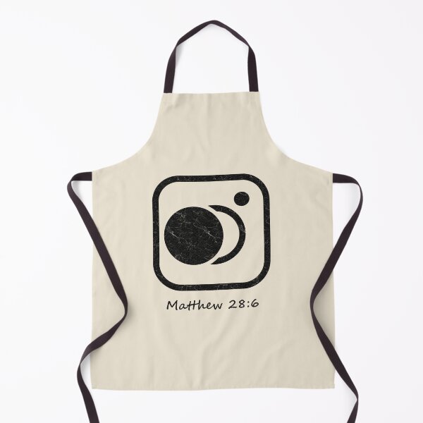 Item preview, Minimal Camera or instagram look alike Empty Tomb | Matthew 28:6 Easter Christian Design | Black designed and sold by ZechJohnRB.