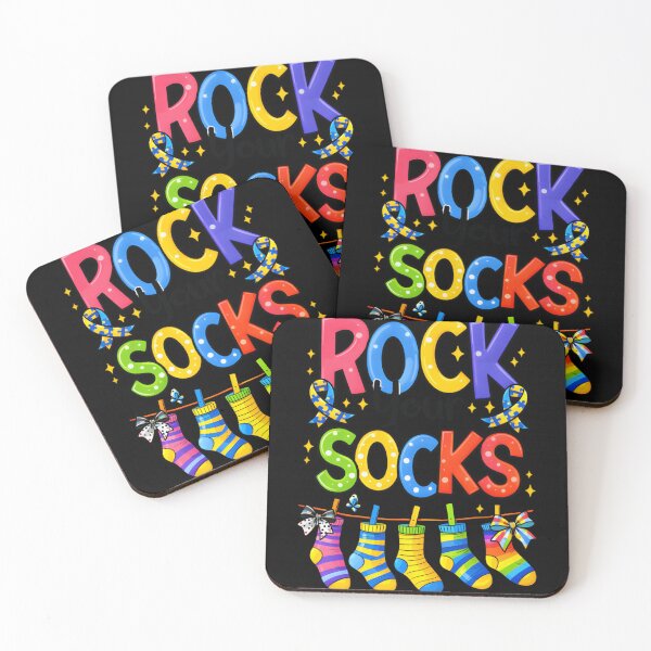 Item preview, Rock Your Socks Spread Love Awareness Message Design designed and sold by Apoyorahi.