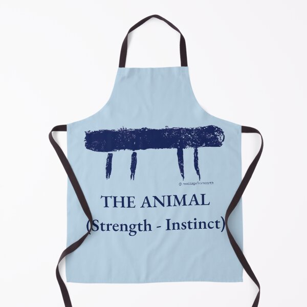 Item preview, Animal - Neolithic Cipher - Strength and Instinct - Minimalist T-Shirt - #2 designed and sold by Message from Earth.