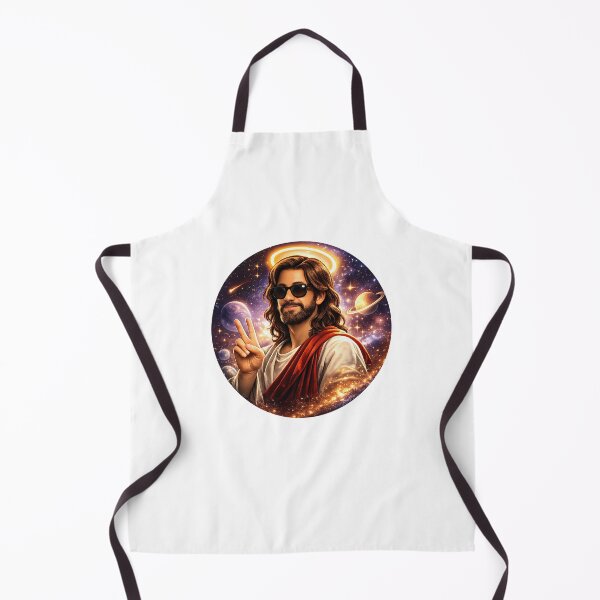 Item preview, Modern Jesus with Halo and Galactic Style designed and sold by ImaginingNebulae.