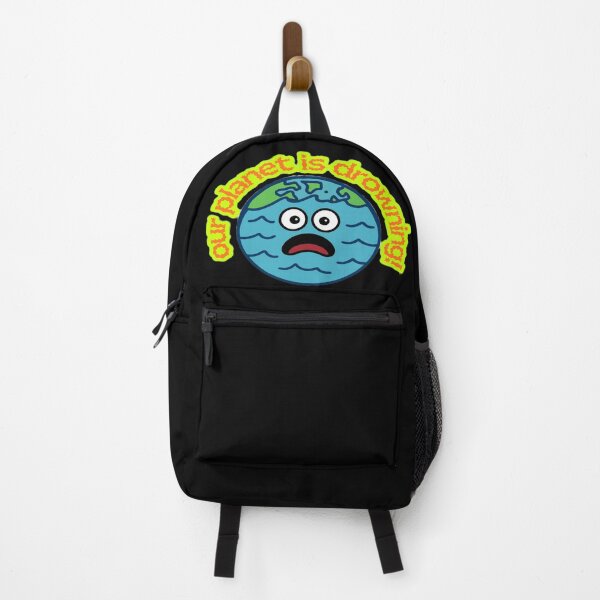 Item preview, Global Warming Earth Cartoon Design designed and sold by InkByBasmah.