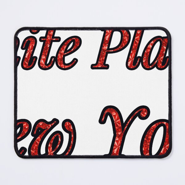 Item preview, White Plains New York City Name With Red Rhinestone designed and sold by TheIconSmith.