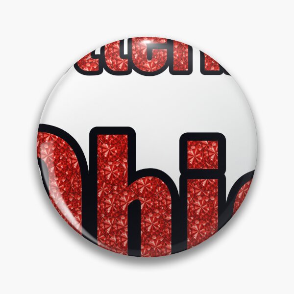 Item preview, Kettering Ohio City Name With Red Rhinestone designed and sold by TheIconSmith.