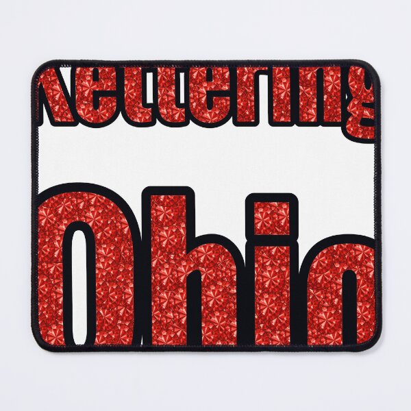 Item preview, Kettering Ohio City Name With Red Rhinestone designed and sold by TheIconSmith.