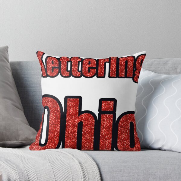 Item preview, Kettering Ohio City Name With Red Rhinestone designed and sold by TheIconSmith.