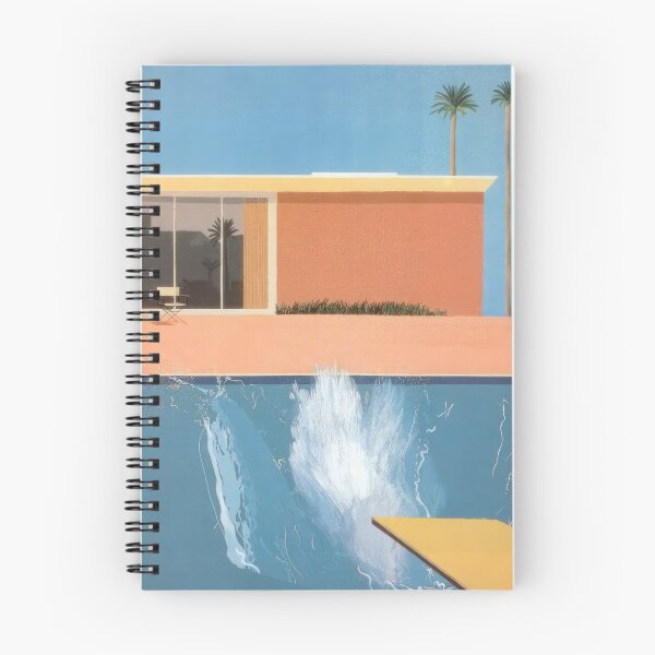 Item preview, David Hockney - David Hockney - David Hockney (47) - Vibrant California Pool – Pop Art Print Inspired by David Hockney designed and sold by KirstenShShop.