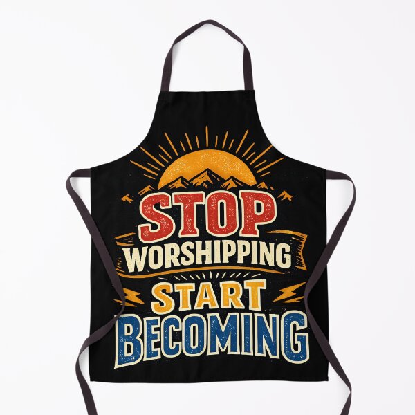 Item preview, Stop Worshipping Start Becoming Motivational Mindset Design designed and sold by TeeTimeTreasure.