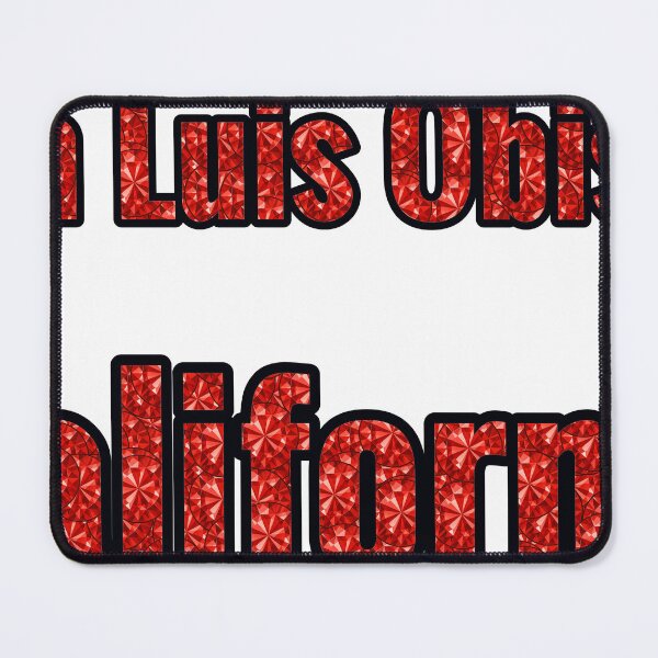 Item preview, San Luis Obispo California City Name With Red Rhinestone designed and sold by TheIconSmith.