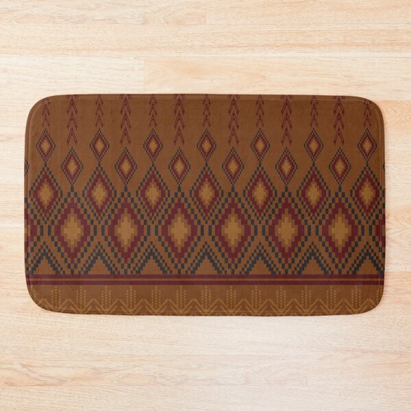 Item preview, Thai traditional textile pattern reimagined in pixel art style designed and sold by Line-Aura.