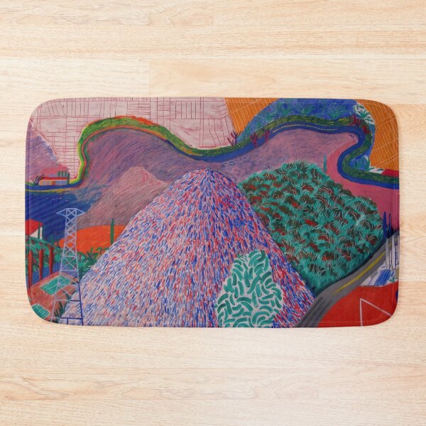 Item preview, David Hockney - David Hockney - David Hockney (49) - Vibrant California Pool – Pop Art Print Inspired by David Hockney designed and sold by KirstenShShop.