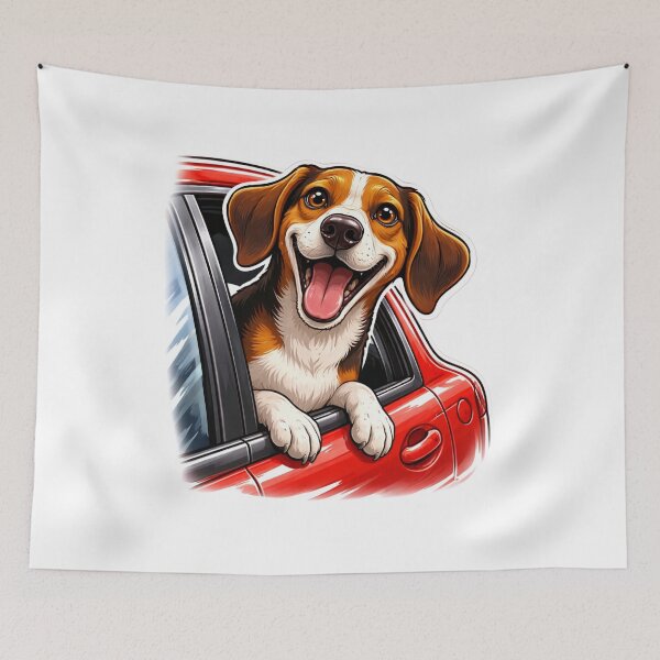 Item preview, Car Beagle designed and sold by Snurly.