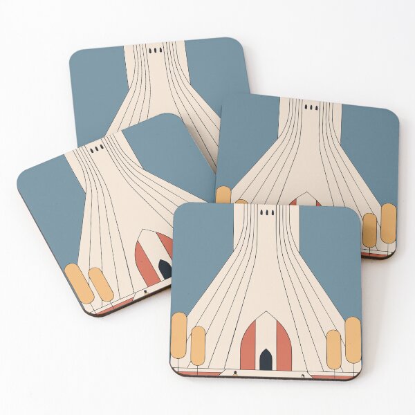 Item preview, Azadi Tower Design – Iranian Graphic Art, Minimalist Tehran Landmark designed and sold by NILStudio.