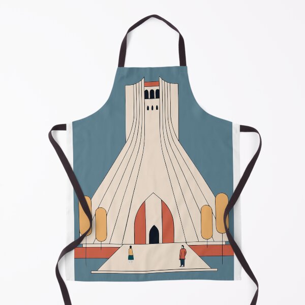 Item preview, Azadi Tower Design – Iranian Graphic Art, Minimalist Tehran Landmark designed and sold by NILStudio.